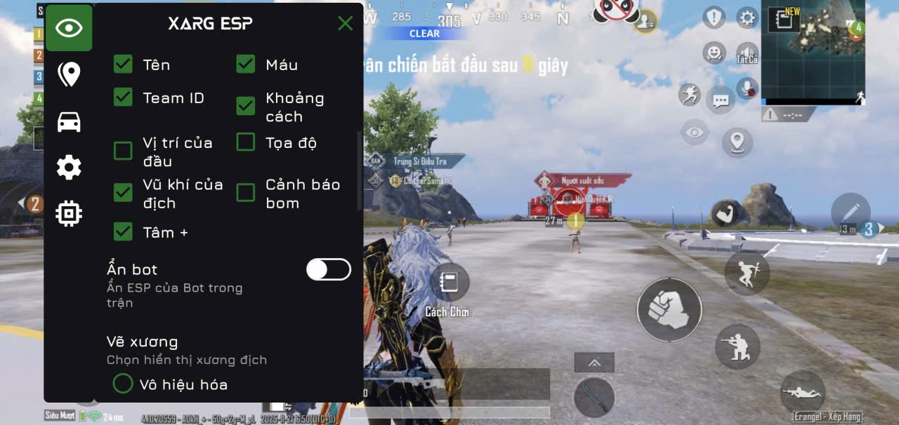 AR Injector Không cần Root[Chơi trên game gốc Ch Play an toàn 100% Acc chính, có File Riêng cho máy đã root]
